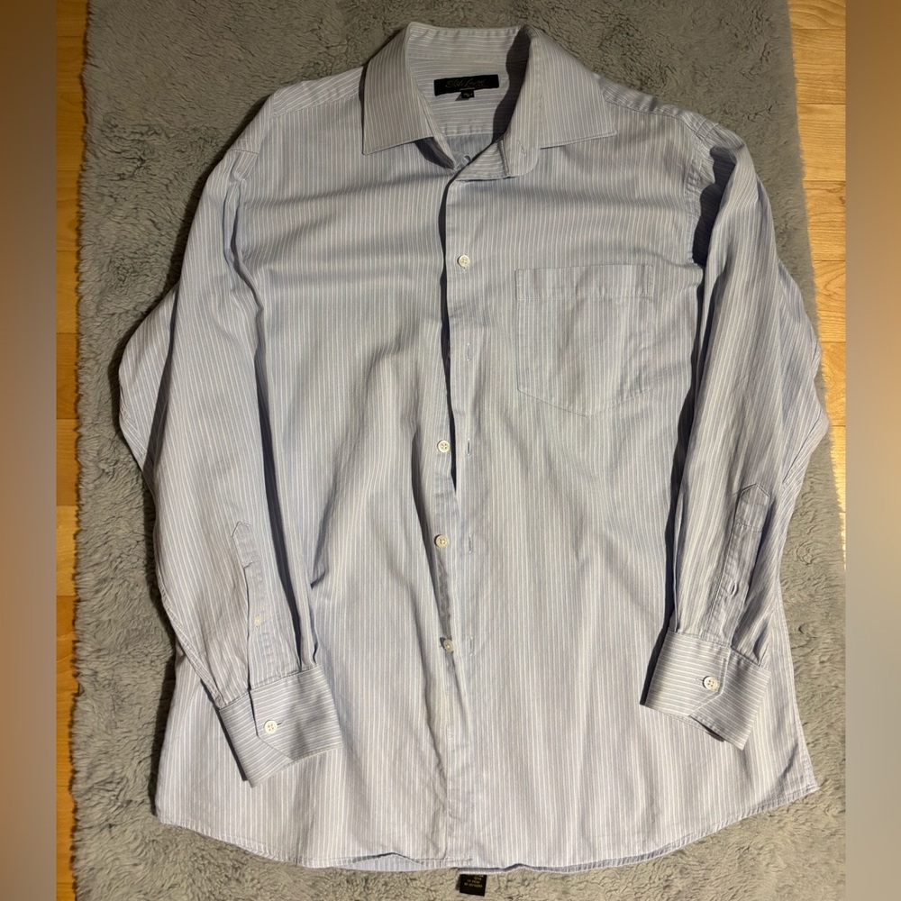 Milano Light Blue Striped Dress Shirt